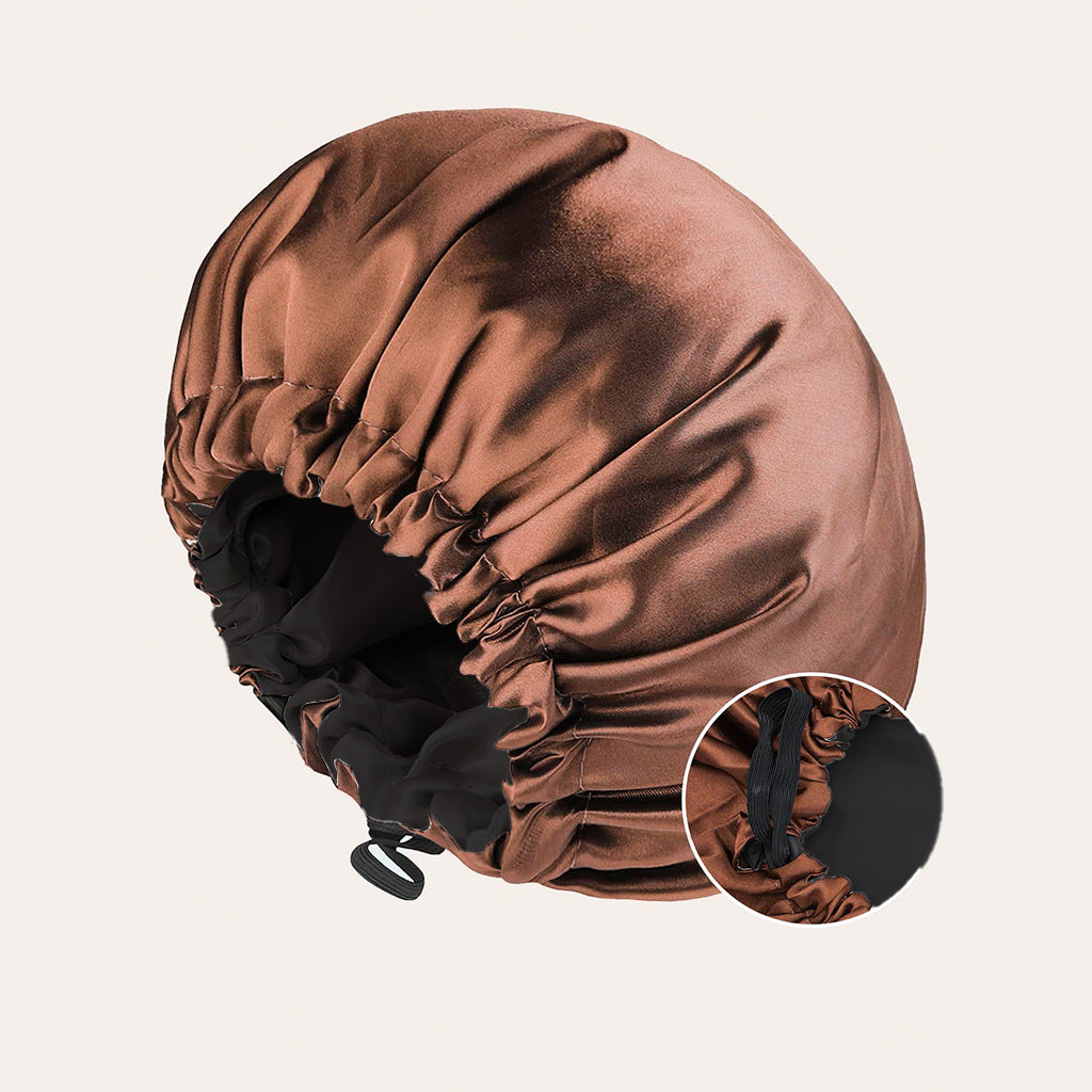 Reversible Satin Nightcap