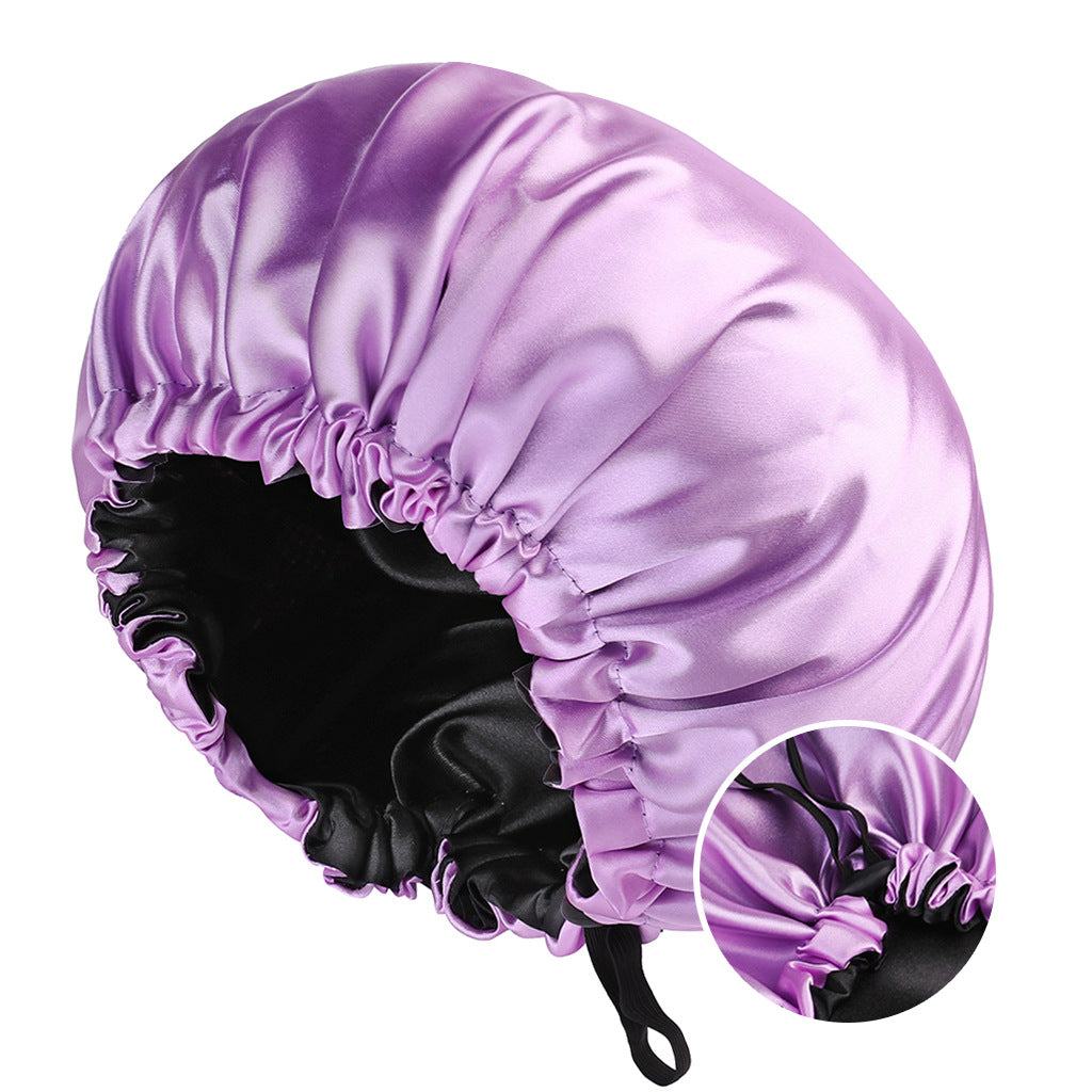 Reversible Satin Nightcap
