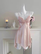 Silk Butterfly Slip Set
