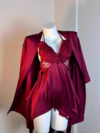 Silk Butterfly Slip Set