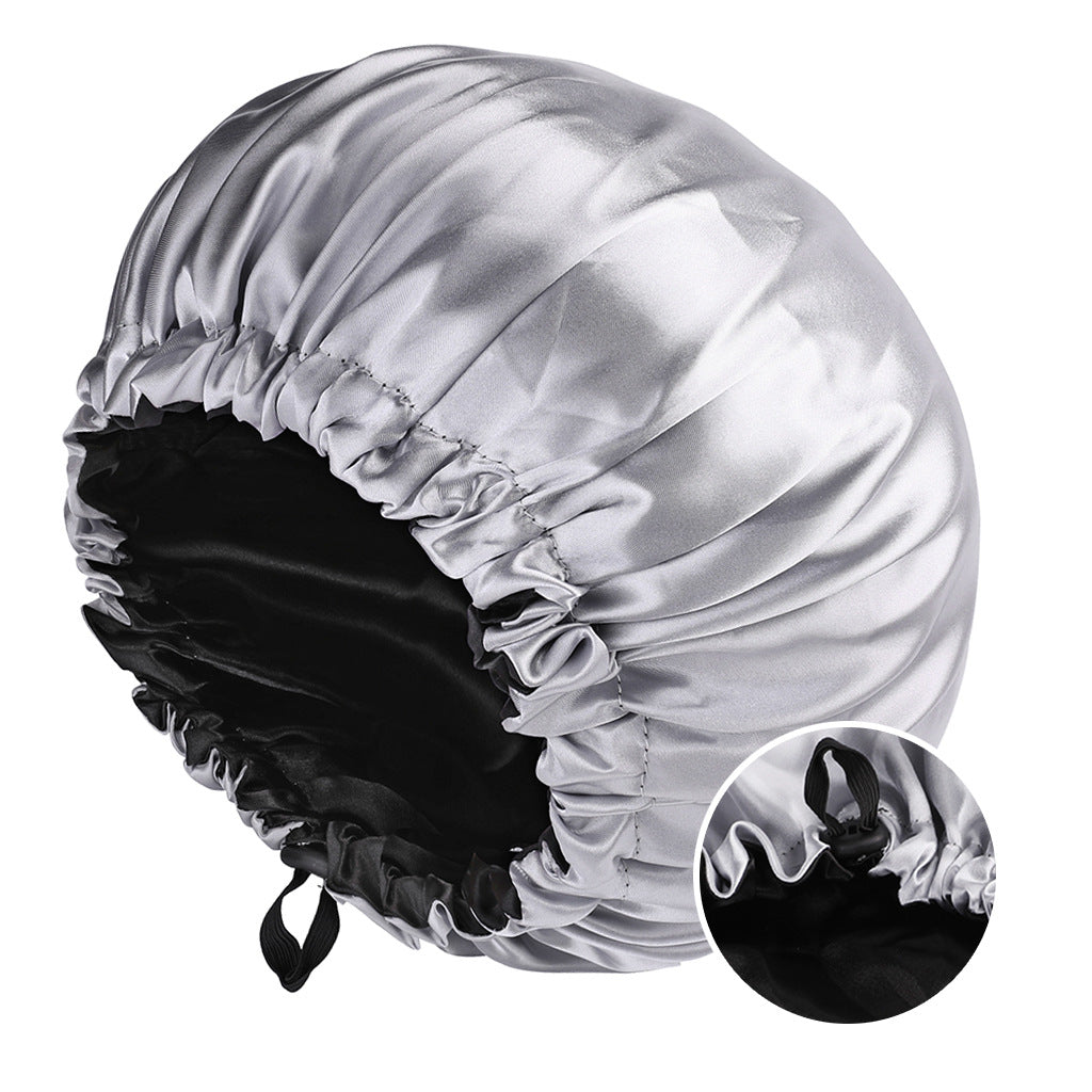 Reversible Satin Nightcap