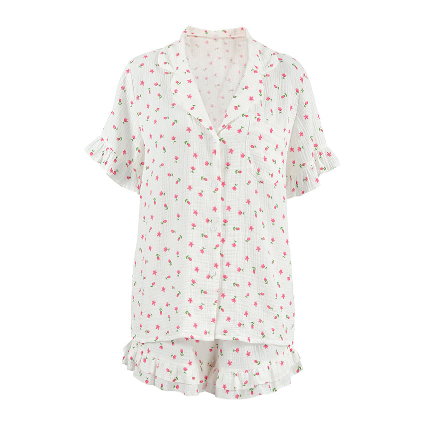 Cotton Floral Sleep Set