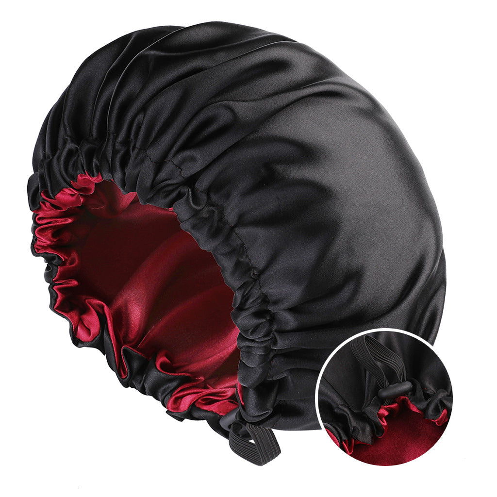 Reversible Satin Nightcap