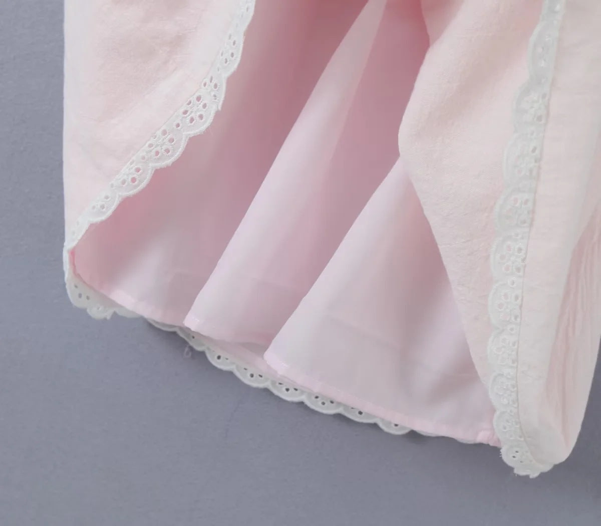 Rosette Babydoll Dress