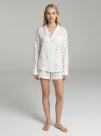 Heart Print Sleep Set