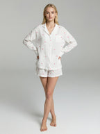 Heart Print Sleep Set