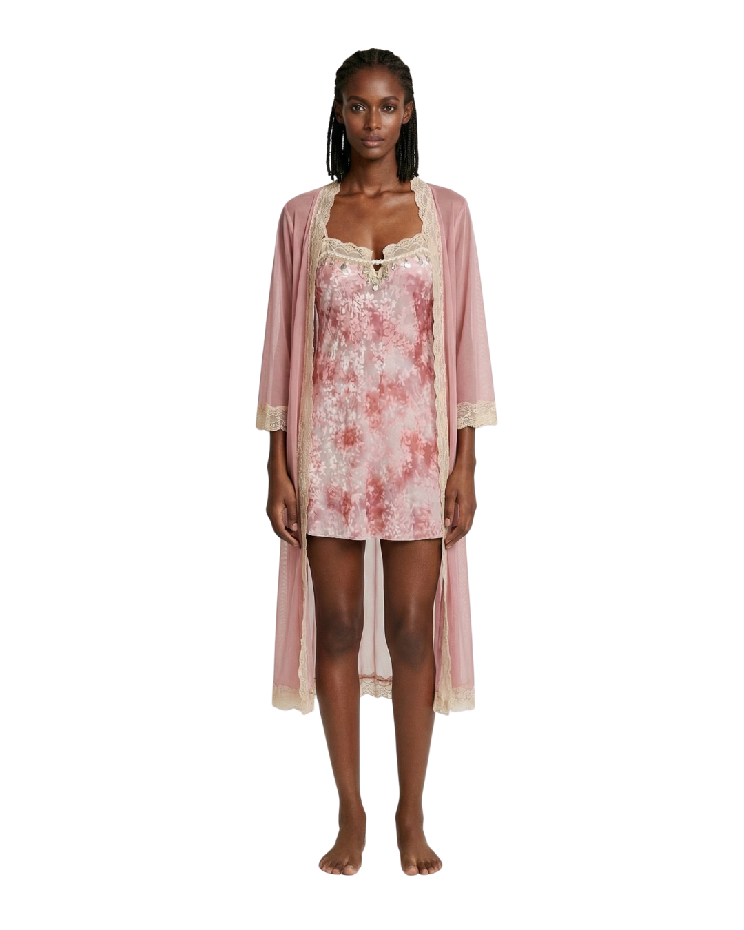 Flora Slip Set