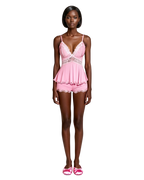 Bordeaux Babydoll Set