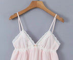 Rosette Babydoll Dress