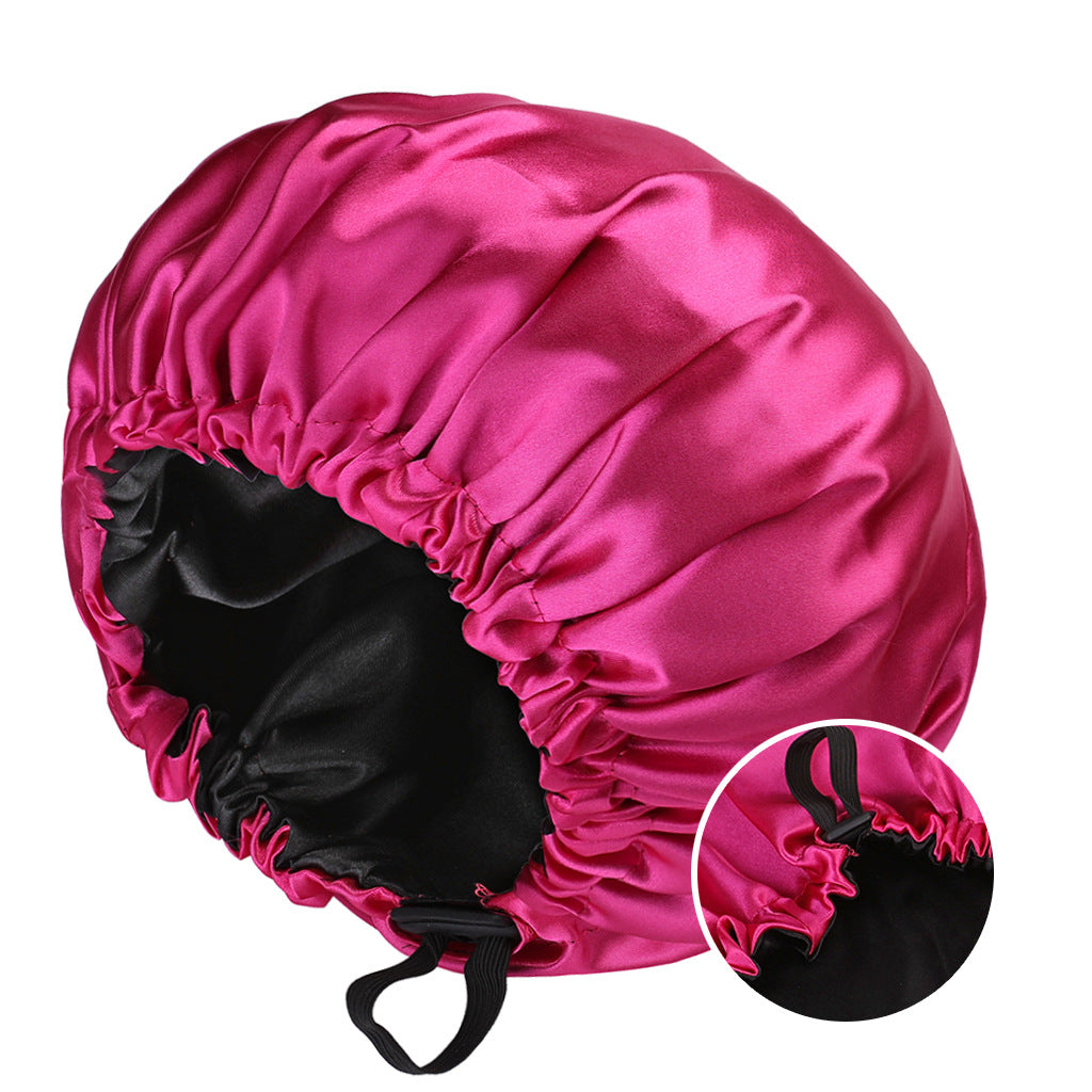 Reversible Satin Nightcap