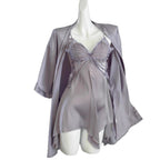 Silk Butterfly Slip Set
