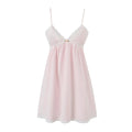 Rosette Babydoll Dress