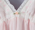 Rosette Babydoll Dress