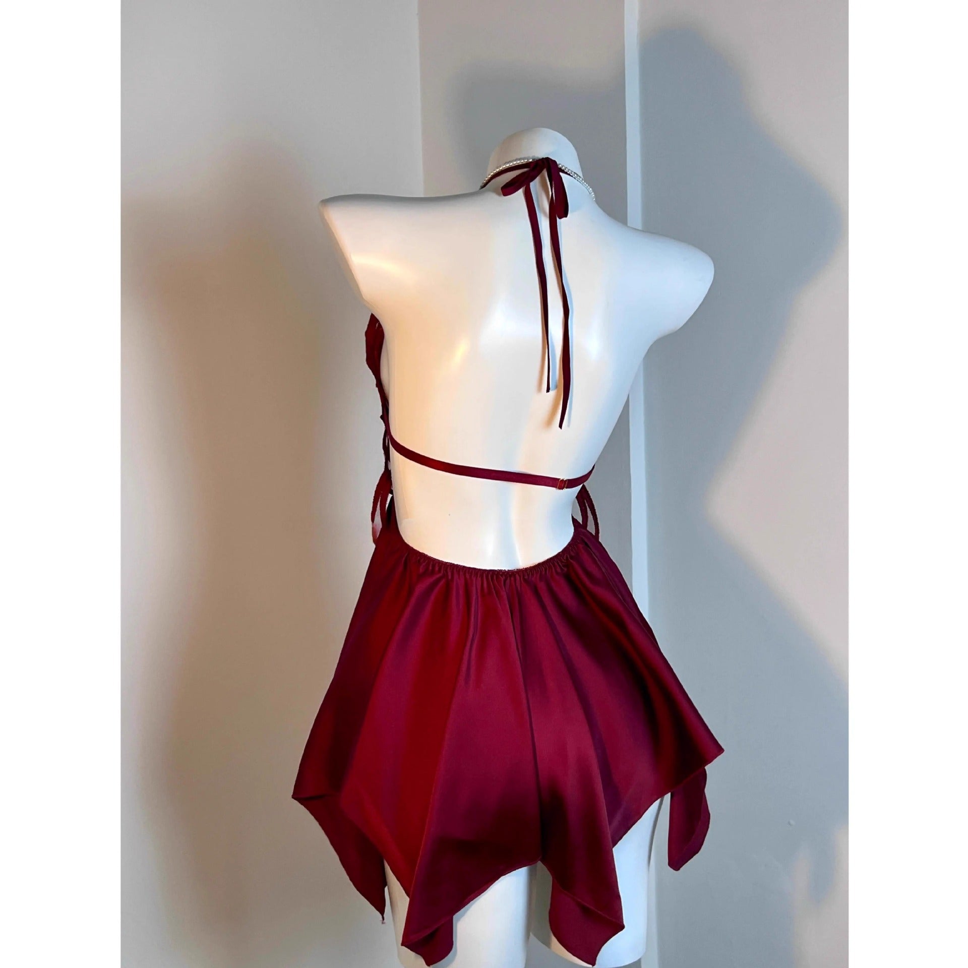 Silk Butterfly Slip Set